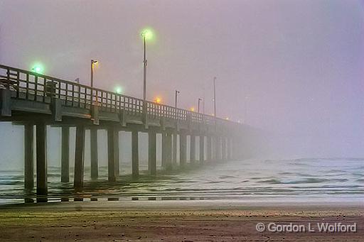 'Piering' Into A Dawn Fog_47213.jpg - Horace Caldwell Pier photographed at Port Aransas on Mustang Island, Texas, USA.